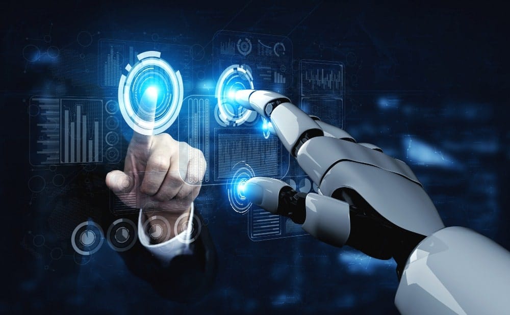 inteligencia artificial trabajando