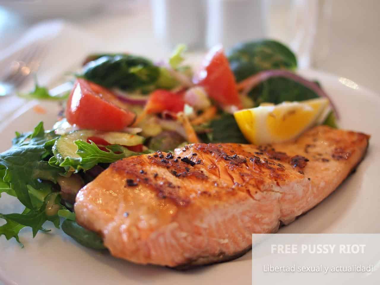 salmon comida sana