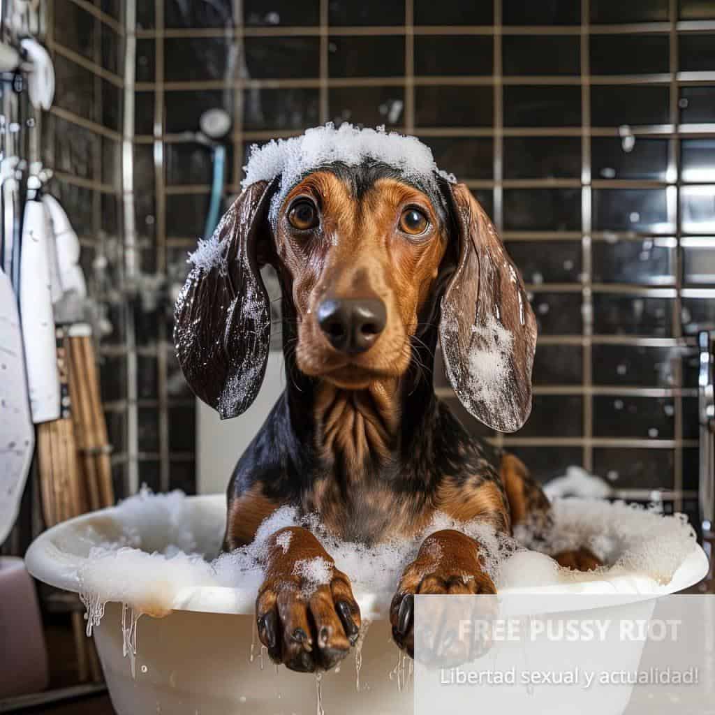 Baño de perro