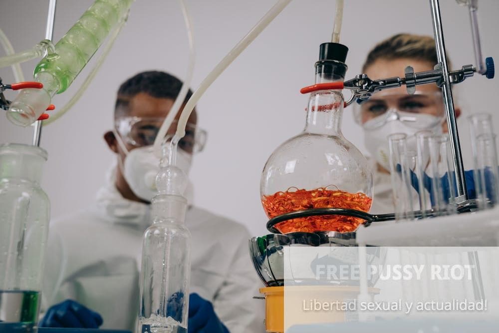 Scientists Experimenting in the Laboratory