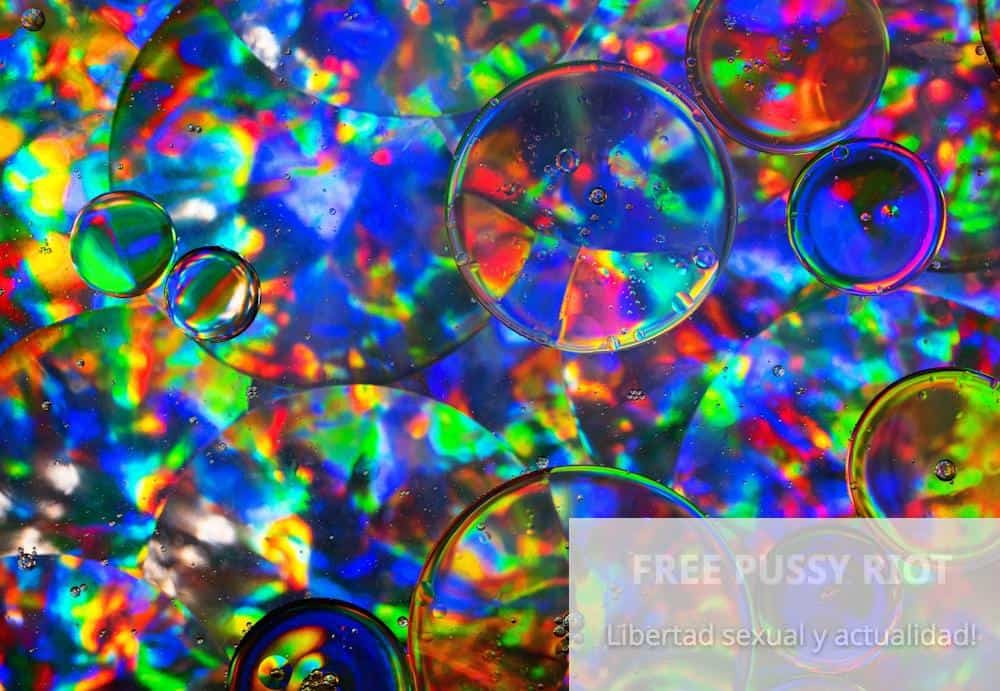a group of bubbles floating in the air