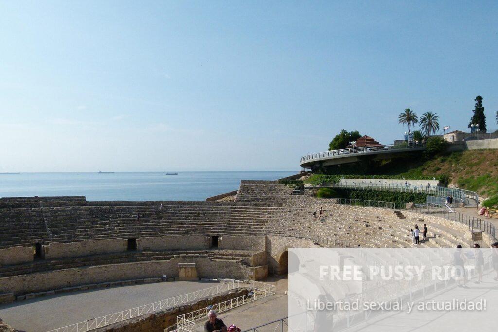 amphitheater, tarragona, rome, roman architecture, mediterranean, world heritage, tarraco, sand, tarragona, tarragona, tarragona, tarragona, tarragona