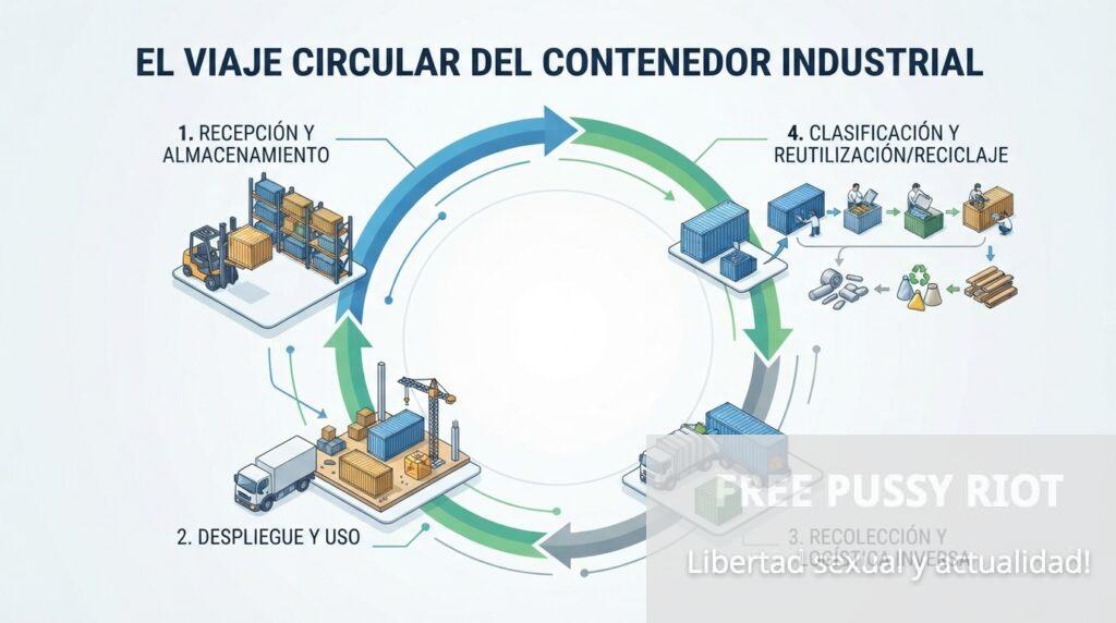 Flujo circular de los envases industriales y comerciales