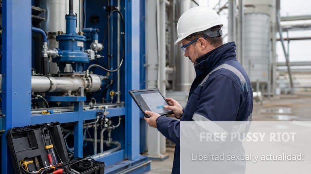 Técnico consultando una orden de trabajo digital en una tablet